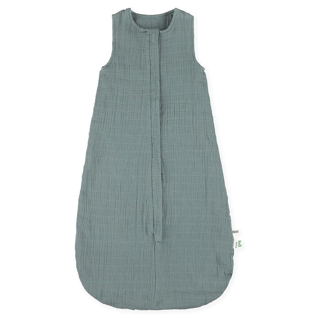 Muslin sleeping bag | 90cm - Bliss Petrol
